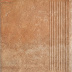 Клинкерная плитка Ceramika Paradyz Scandiano Rosso ступень простая (30x30)